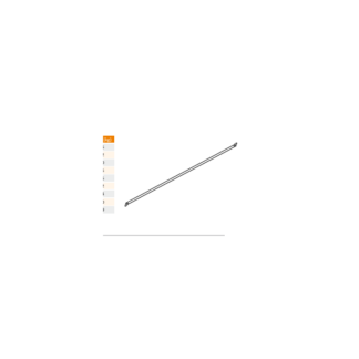 Aluminium-Dachdiagonale 1,04 m